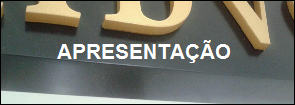 APRESENTAÇÃO
