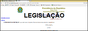 LEGISLAÇÃO